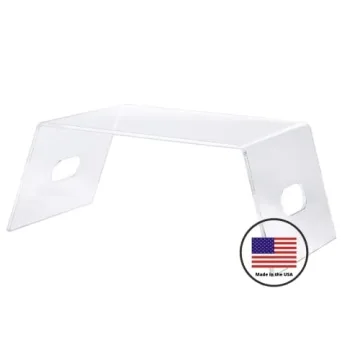 Acrylic Bed Tray - Portable Lap Desk for Home and Office