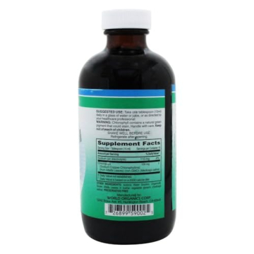 World Organic 100mg Chlorophyll Drops for Vitality and Wellness