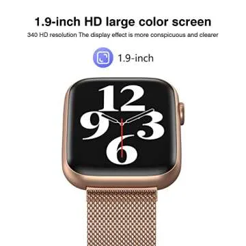 EarlySincere Women's Smart Watch with Bluetooth Call Functionality