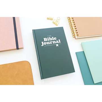 The Bible Journal: New Testament Bible Journaling Notebook | Track Daily Readings, Record Bible Vers...