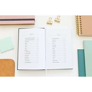 The Bible Journal: New Testament Bible Journaling Notebook | Track Daily Readings, Record Bible Verses and Write Prayers | Inspirational Christian Notebook w/Ribbon, 240 pages