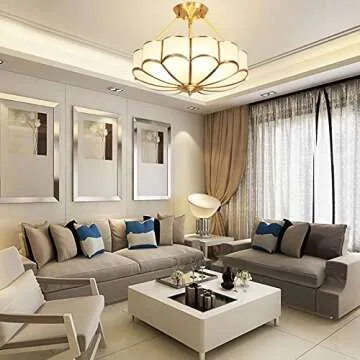 Stylish HAOREBAIYU 23-Inch Pendant Light for All Spaces