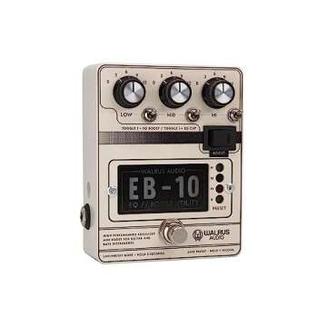 Walrus Audio EB-10 Preamp Boost EQ Pedal in Cream