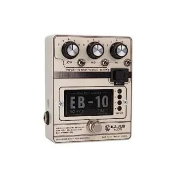 Walrus Audio EB-10 Preamp Boost EQ Pedal in Cream