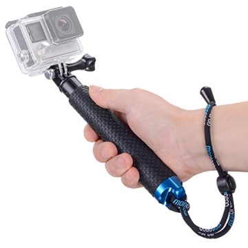 Vicdozia 19'' Waterproof Extension Selfie Stick