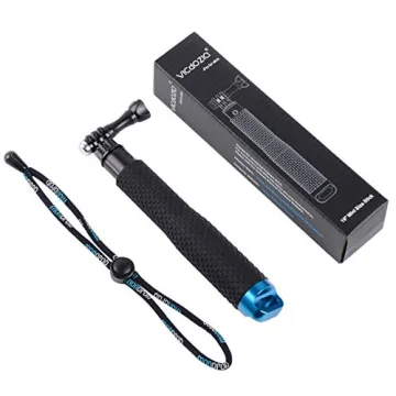 Vicdozia 19'' Waterproof Extension Selfie Stick