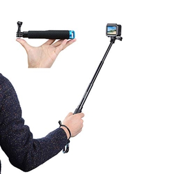 Vicdozia 19'' Waterproof Extension Selfie Stick