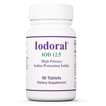Optimox Iodoral 12.5mg Supplement for Thyroid Health