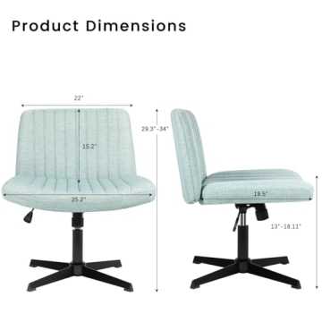 Stylish PUKAMI Criss Cross Chair for All-Day Comfort