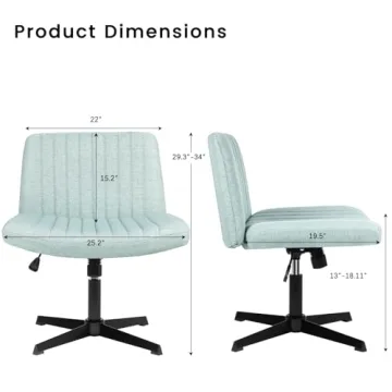 Stylish PUKAMI Criss Cross Chair for All-Day Comfort