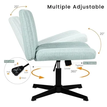 Stylish PUKAMI Criss Cross Chair for All-Day Comfort