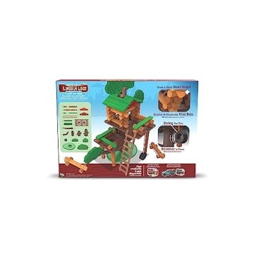 Lincoln Logs 2 Tiered Tree House Set for Creative Play