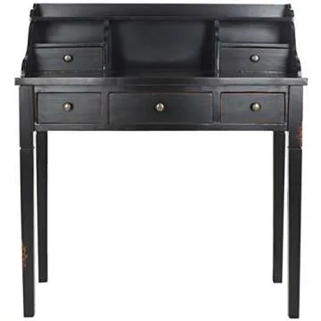 Safavieh American Homes Collection Landon Distressed Black Writing Desk
