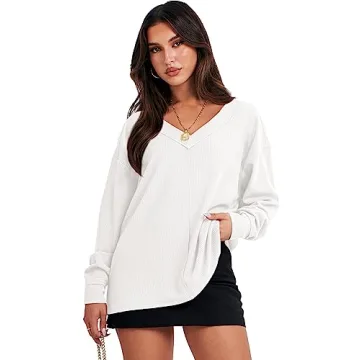 ANRABESS Oversized Long Sleeve Sweatshirt for Women
