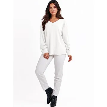 ANRABESS Oversized Long Sleeve Sweatshirt for Women