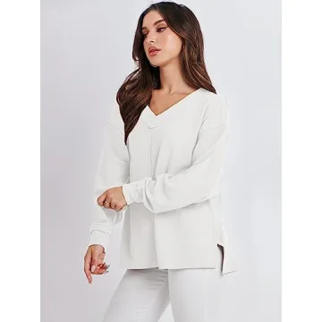 ANRABESS Oversized Long Sleeve Sweatshirt for Women