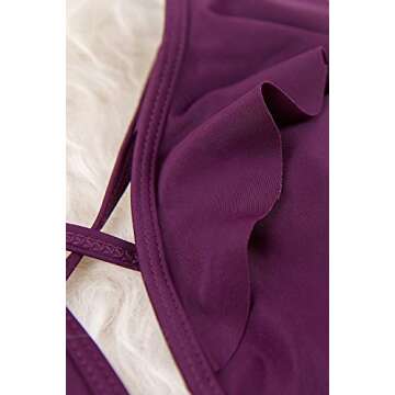 CUPSHE Deep V Neck One Piece Swimsuit for Women