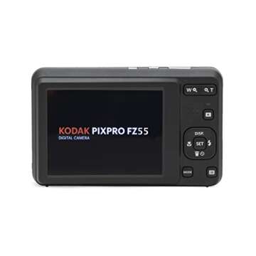 Kodak PIXPRO FZ55, 16MP 28mm Wide-Angle Digital Camera (Red) + Accessories Bundle