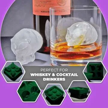 3D Ancient Alien Ice Mold Trays for Unique DIY Figures