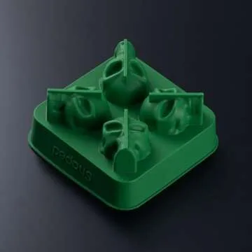 3D Ancient Alien Ice Mold Trays for Unique DIY Figures