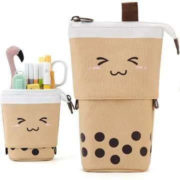 ANGOOBABY Cute Pencil Case & Makeup Organizer