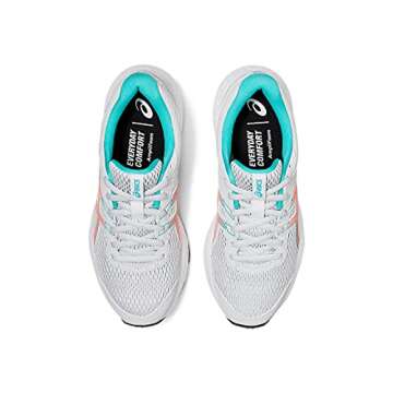 ASICS Gel-Contend® 6 Glacier Grey/Sun Coral 8 D - Wide