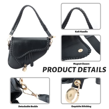 Trendy Ynport Saddle Bag for Women - Versatile Purse