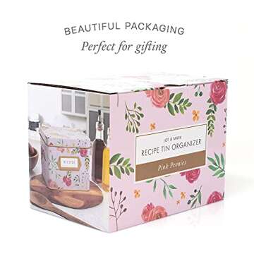 Jot & Mark Recipe Card Gift Box with Decorative Tin