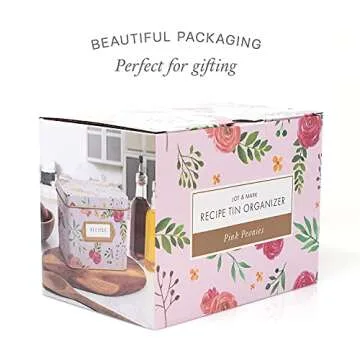 Jot & Mark Recipe Card Gift Box with Decorative Tin