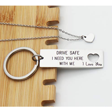 Ankiyabe Drive Safe Keychain for Truckers and Loved Ones