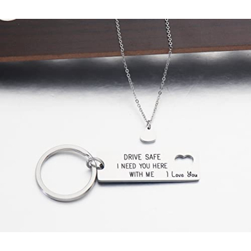 Ankiyabe Drive Safe Keychain for Truckers and Loved Ones