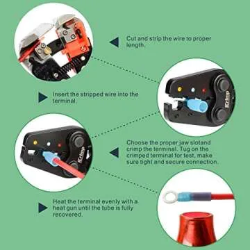 iCrimp Handy Ratchet Wire Crimping Tool for Efficient Crimping