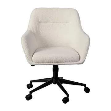Martha Stewart Rayna Swivel Task Chair - Elegant & Comfortable