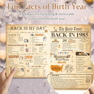 OLOSONG 3D Pop Up 40th Birthday Card for Him Her