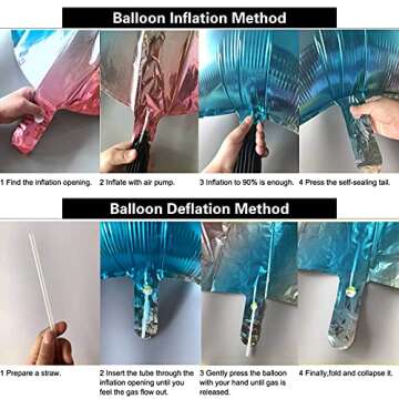 10Pcs Red Foil Heart Shaped Balloons 18 Inch Heart Mylar Balloons For Baby Shower Wedding Valentine Decorations Love Balloons Party Decorations