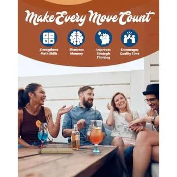 Travel Cribbage Board Game Set Portable Family Fun