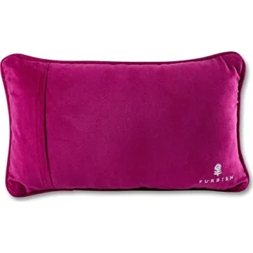 Stylish FURBISH Handmade Needlepoint Throw Pillow