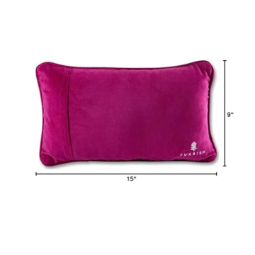 Stylish FURBISH Handmade Needlepoint Throw Pillow