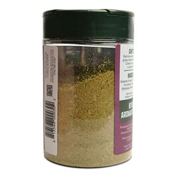 Pereg Za'atar, Mixed Spice Seasoning (4.25 Oz), Middle Eastern Inspired Zahtar Spices, Non-GMO, No MSG, Gluten Free, All Natural Seasoning, for Pizza, Salad, Hummus, & Chicken