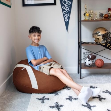 Big Joe Sports Ball Bean Bag Chair for Kids - Comfy & Fun