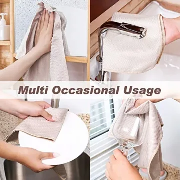 Fish Scale Microfiber Cleaning Cloths 5 Pack 15.7x11.8