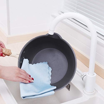 Fish Scale Microfiber Cleaning Cloths 5 Pack 15.7x11.8