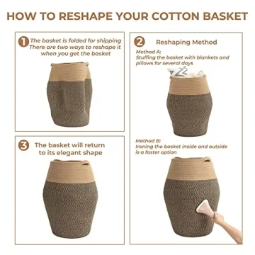 Stylish Goodpick Tall Laundry Hamper for Functional Storage