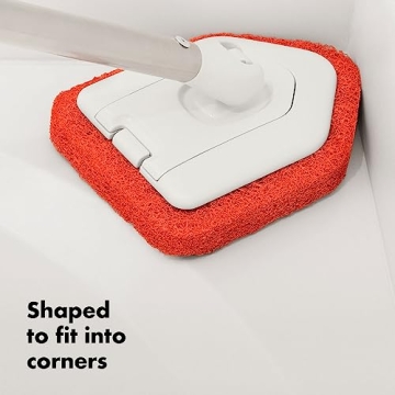 OXO Good Grips Extendable Shower Tub Tile Scrubber 42 Inch
