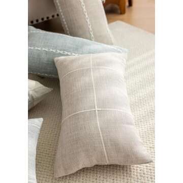 Elegant Decorative Throw Pillow Cover for Home Comfort