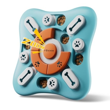 Engaging FOXMM Interactive Dog Treat Puzzle Toy