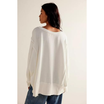 Amiblvowa Oversized Y2K Graphic Sweatshirt for Women