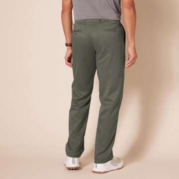 Amazon Essentials Men's Classic-Fit Golf Pant - Olive