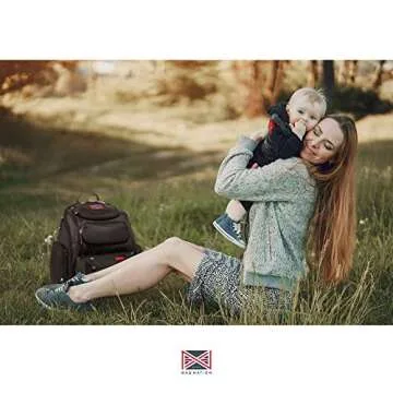 Bag Nation Extra Large Diaper Bag Backpack for Twins or 2 Kids | Unisex 3 in 1 with Stroller Straps | Holds All Your Baby’s Essentials (Black)