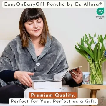 Premium Double Layer Poncho Blanket for Women